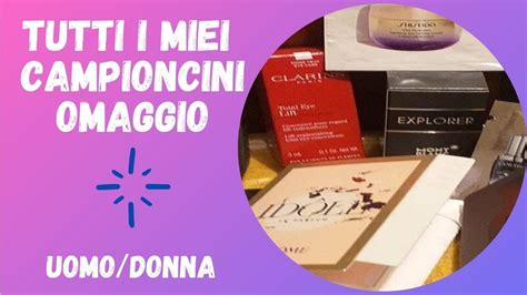 campioncini omaggio profumi